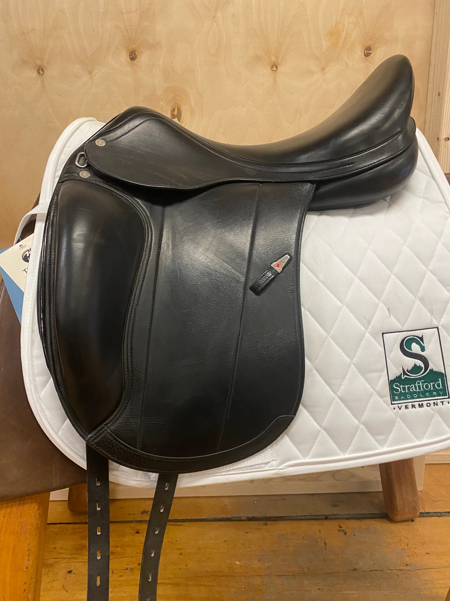 Equipe Karina Dressage Saddle- 18" - M - Black