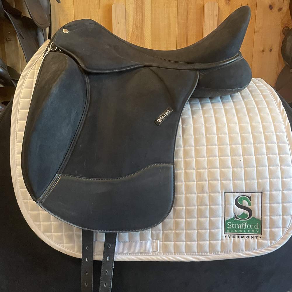 Wintec Pro Dressage Saddle-Adjustable-18"-Black