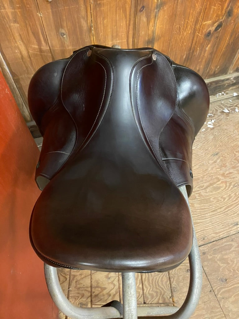 Emporio Dressage Saddle- 18" M- Black
