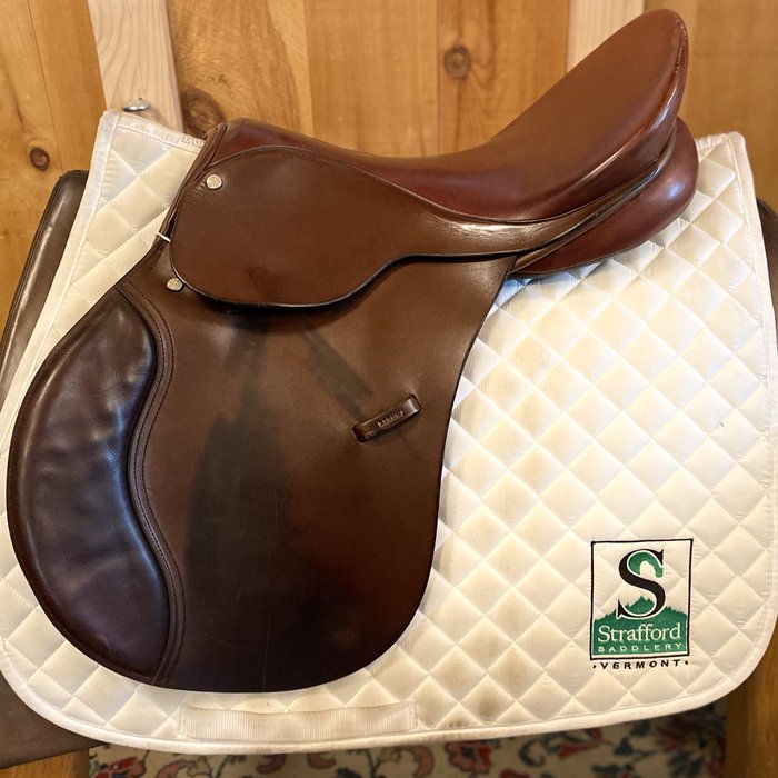 Berney Brothers All Purpose Saddle-16.5"-Wide-Brown